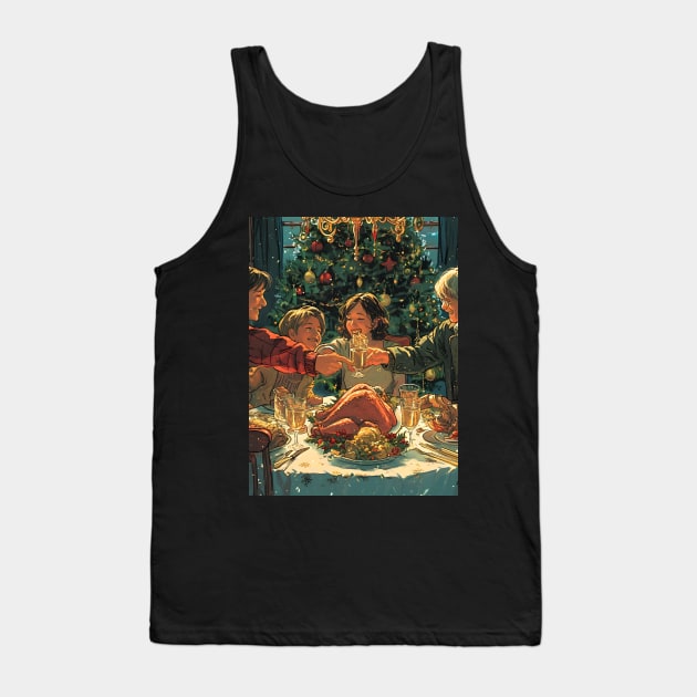 Explore Creative Joy: Holiday Art, Christmas Paintings and Unique Designs for the Season Tank Top by insaneLEDP